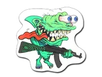 Green Shark Shooter