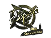 Plopski (Gold) | Stockholm 2021