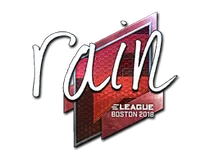 rain (Foil) | Boston 2018