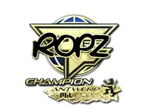 ropz (Gold, Champion) | Antwerp 2022