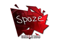 spaze (Foil) | Cologne 2016