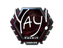yay (Foil) | London 2018