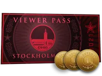 Stockholm 2021 Viewer Pass + 3 Souvenir Tokens