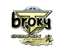 broky (Gold, Champion) | Antwerp 2022
