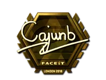 cajunb (Gold) | London 2018