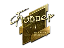 chopper (Gold) | Boston 2018