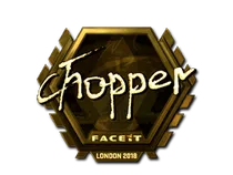 chopper (Gold) | London 2018