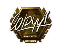 COLDYY1 (Gold) | London 2018