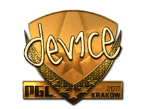 device (Gold) | Krakow 2017