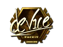 device (Gold) | London 2018