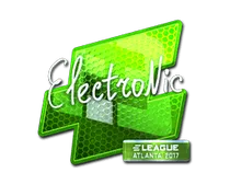 electronic (Foil) | Atlanta 2017
