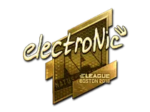 electronic (Gold) | Boston 2018