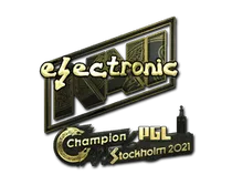 electroNic (Gold) | Stockholm 2021