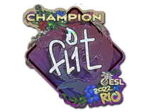 FL1T (Glitter, Champion) | Rio 2022