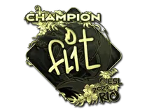 FL1T (Gold, Champion) | Rio 2022