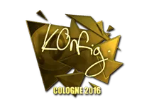 k0nfig (Gold) | Cologne 2016