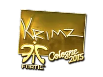 KRIMZ (Gold) | Cologne 2015