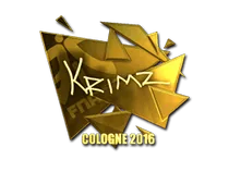 KRIMZ (Gold) | Cologne 2016