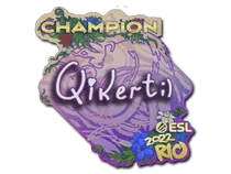 qikert (Champion) | Rio 2022