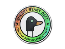 Sneaky Beaky Dept.