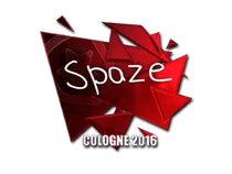spaze (Foil) | Cologne 2016