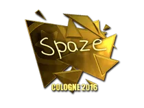 spaze (Gold) | Cologne 2016