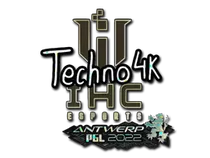 Techno4K (Glitter) | Antwerp 2022