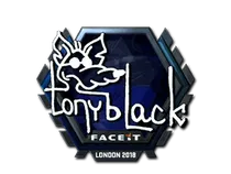 tonyblack (Foil) | London 2018