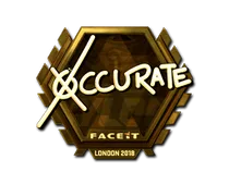 xccurate (Gold) | London 2018
