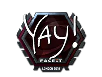 yay (Foil) | London 2018