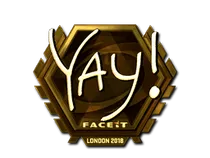 yay (Gold) | London 2018