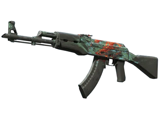 StatTrak™ AK-47 | Aquamarine Revenge (Battle-Scarred)