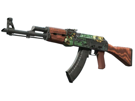 StatTrak™ AK-47 | Fire Serpent (Battle-Scarred)