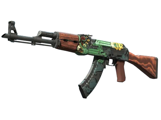 StatTrak™ AK-47 | Fire Serpent (Well-Worn)