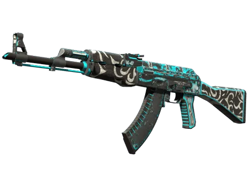 StatTrak™ AK-47 | Frontside Misty (Battle-Scarred)