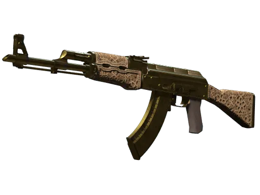 AK-47 | Gold Arabesque (Battle-Scarred)