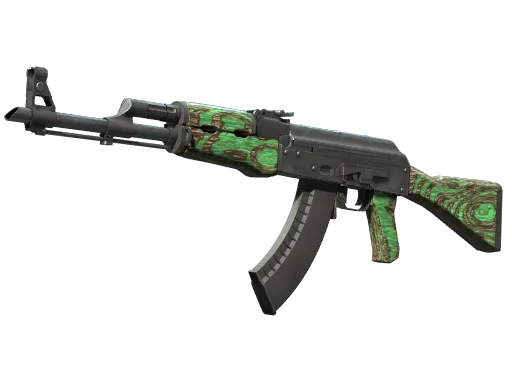 Souvenir AK-47 | Green Laminate (Minimal Wear)