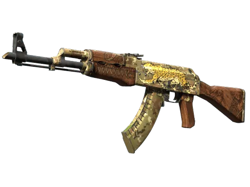 Souvenir AK-47 | Panthera onca (Well-Worn)