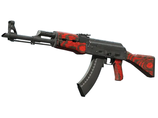 StatTrak™ AK-47 | Red Laminate (Battle-Scarred)