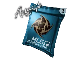 Autograph Capsule | Ninjas in Pyjamas | MLG Columbus 2016