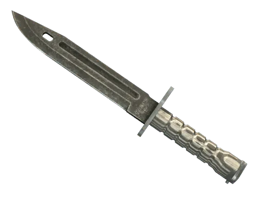 ★ StatTrak™ Bayonet | Black Laminate (Battle-Scarred)