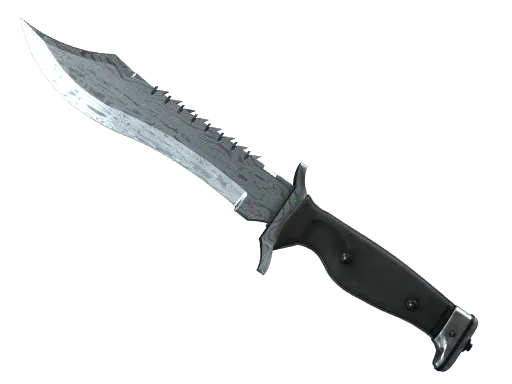 ★ Bowie Knife | Damascus Steel (Well-Worn)