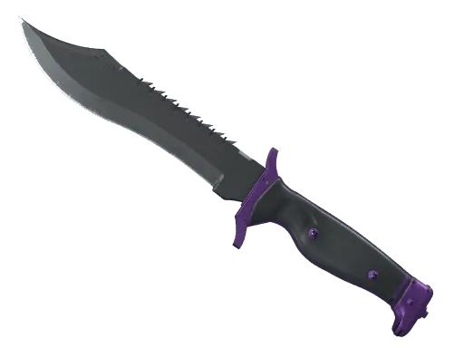 ★ StatTrak™ Bowie Knife | Ultraviolet (Well-Worn)