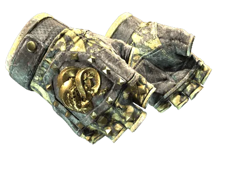 ★ Broken Fang Gloves | Yellow-banded (Battle-Scarred)
