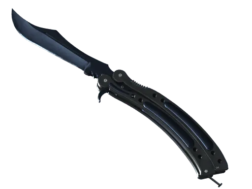 ★ Butterfly Knife | Blue Steel (Battle-Scarred)