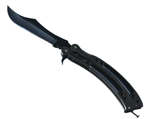 ★ Butterfly Knife | Blue Steel (Well-Worn)