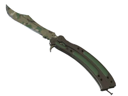 ★ StatTrak™ Butterfly Knife | Forest DDPAT (Well-Worn)