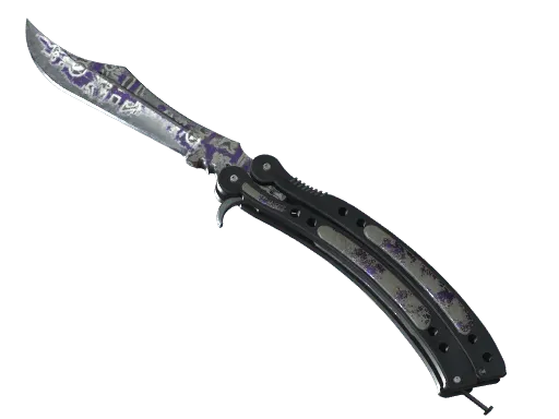 ★ StatTrak™ Butterfly Knife | Freehand (Battle-Scarred)