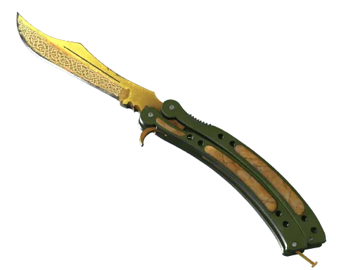 ★ StatTrak™ Butterfly Knife | Lore (Well-Worn)