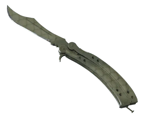 ★ StatTrak™ Butterfly Knife | Safari Mesh (Well-Worn)